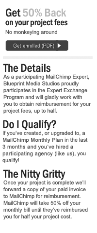 Get 50% Back on your project fees